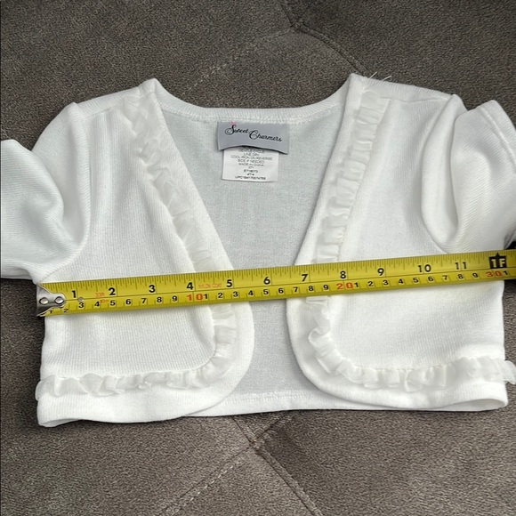 White Kids Bolero by - Picture 5 of 7